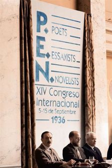 Stefan Zweig at the 1936 P.E.N. Congress in Buenos Aires